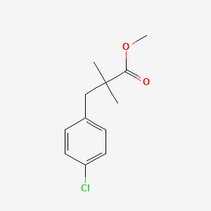 Methyl 3-(4-chlorophenyl)-2,2-dimethylpropanoate