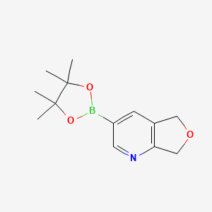 3-(4,4,5,5-Tetramethyl-1,3,2-dioxaborolan-2-yl)-5,7-dihydrofuro[3,4-b]pyridine