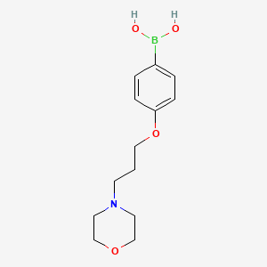 (4-(3-Morpholinopropoxy)phenyl)boronic acid