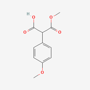 3-Methoxy-2-(4-methoxyphenyl)-3-oxopropanoic acid