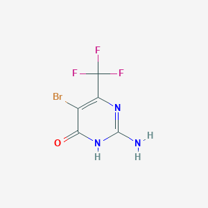 2-Amino-5-bromo-6-(trifluoromethyl)-4(3H)-pyrimidinone