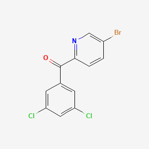 (5-Bromopyridin-2-yl)-(3,5-dichlorophenyl)methanone