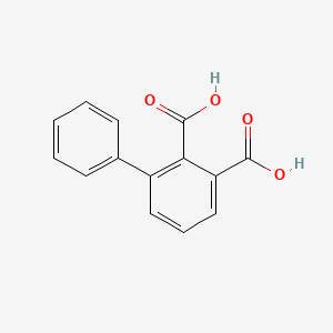 molecular formula C14H10O4 B13985684 Biphenyl-2,3-dicarboxylic acid CAS No. 27479-68-1