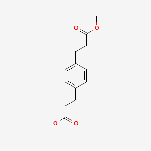 Propanoic acid, 3,3'-(1,4-phenylene)bis-, dimethyl ester