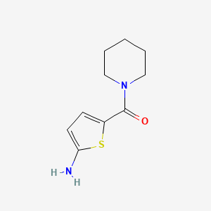 (5-Aminothiophen-2-YL)(piperidin-1-YL)methanone