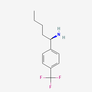 (R)-1-[4-(trifluoromethyl)phenyl]pentylamine