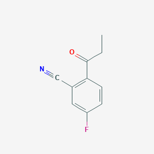 5-Fluoro-2-propionylbenzonitrile