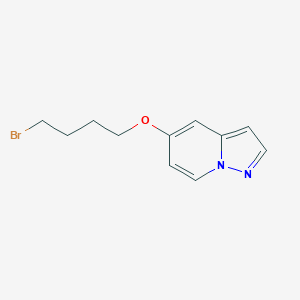 5-(4-Bromobutoxy)pyrazolo[1,5-a]pyridine