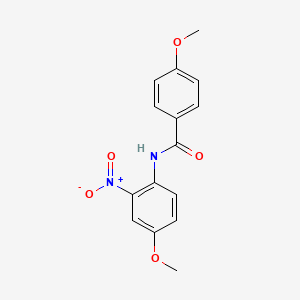 4-methoxy-N-(4-methoxy-2-nitrophenyl)benzamide