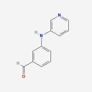 3-(3-Pyridinylamino)benzaldehyde