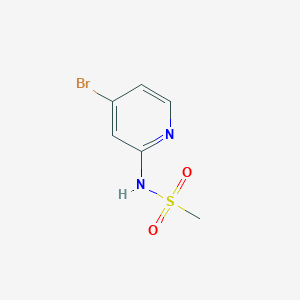 N-(4-bromopyridin-2-yl)methanesulfonamide