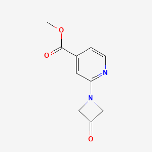 Methyl 2-(3-oxoazetidin-1-YL)isonicotinate