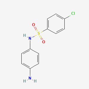 N-(4-aminophenyl)-4-chlorobenzenesulfonamide