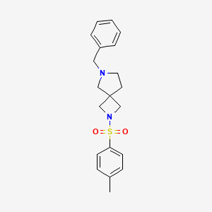 2,6-Diazaspiro[3.4]octane, 2-[(4-methylphenyl)sulfonyl]-6-(phenylmethyl)-