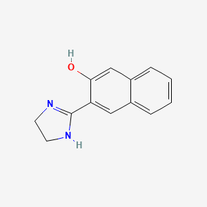 Imidazoline, 2-[3-(2-hydroxynaphthyl)]-