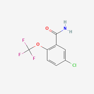 B1398620 5-Chloro-2-(trifluoromethoxy)benzamide CAS No. 1092461-18-1