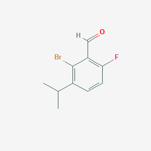 2-Bromo-6-fluoro-3-isopropylbenzaldehyde