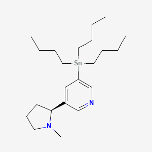 3-[(2S)-1-Methyl-2-pyrrolidinyl]-5-(tributylstannyl)pyridine