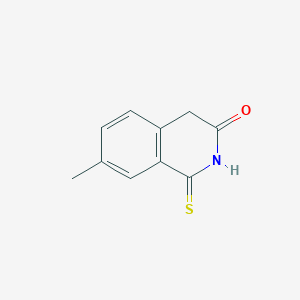 7-methyl-1-sulfanylidene-4H-isoquinolin-3-one