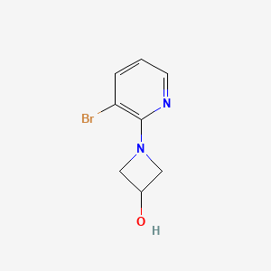 1-(3-Bromo-2-pyridinyl)-3-azetidinol