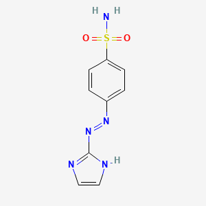 4-(2-Imidazol-2-ylidenehydrazinyl)benzenesulfonamide