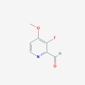 3-Fluoro-4-methoxypicolinaldehyde