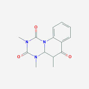 2,4,5-Trimethyl-4a,5-dihydro-[1,3,5]triazino[1,2-a]quinoline-1,3,6-trione