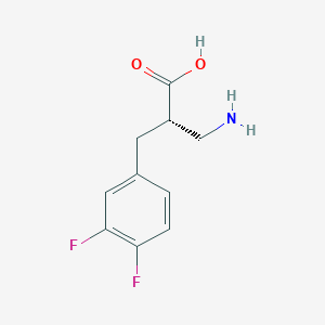 (S)-3-Amino-2-(3,4-difluorobenzyl)propanoic acid