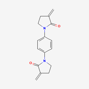 1,1'-(1,4-Phenylene)bis(3-methylidenepyrrolidin-2-one)