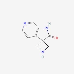 Spiro[azetidine-3,3'-pyrrolo[2,3-c]pyridin]-2'(1'H)-one