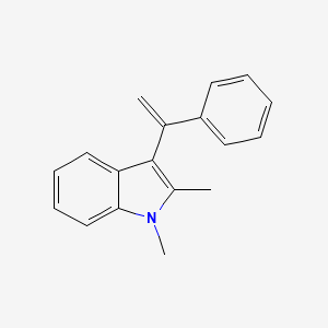 1,2-Dimethyl-3-(1-phenylethenyl)-1h-indole