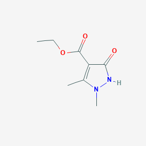 ethyl 1,5-dimethyl-3-oxo-2,3-dihydro-1H-pyrazole-4-carboxylate