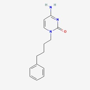 4-Amino-1-(4-phenylbutyl)pyrimidin-2(1H)-one