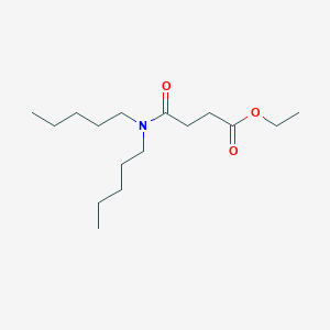 Ethyl 4-(dipentylamino)-4-oxobutanoate