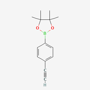 2-(4-Ethynylphenyl)-4,4,5,5-tetramethyl-1,3,2-dioxaborolane