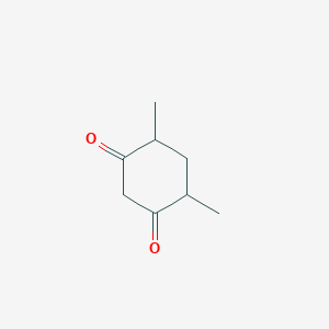 molecular formula C8H12O2 B13986860 4,6-Dimethylcyclohexane-1,3-dione 