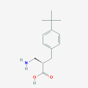 (s)-3-Amino-2-(4-(tert-butyl)benzyl)propanoic acid