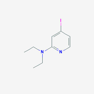 B1398697 N,N-diethyl-4-iodopyridin-2-amine CAS No. 1163707-60-5