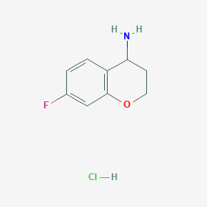7-Fluorochroman-4-amine hydrochloride