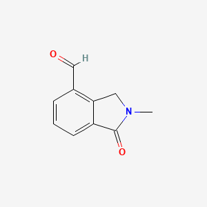 2-Methyl-1-oxoisoindoline-4-carbaldehyde