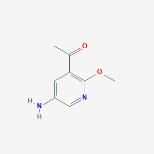 1-(5-Amino-2-methoxy-3-pyridinyl)ethanone