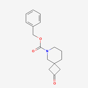 B1398733 Benzyl 2-oxo-6-azaspiro[3.5]nonane-6-carboxylate CAS No. 1359705-27-3