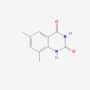 molecular formula C10H10N2O2 B13987496 6,8-Dimethylquinazoline-2,4(1H,3H)-dione CAS No. 62484-20-2