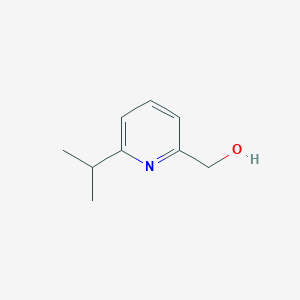 molecular formula C9H13NO B139876 (6-异丙基吡啶-2-基)甲醇 CAS No. 153646-84-5