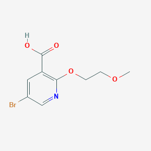 5-Bromo-2-(2-methoxyethoxy)nicotinic acid