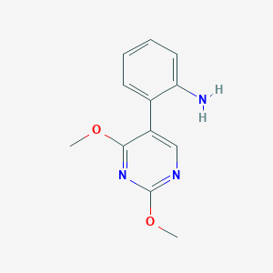 2-(2,4-Dimethoxypyrimidin-5-yl)aniline