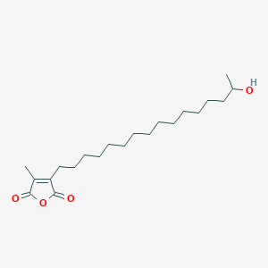 3-(15-Hydroxyhexadecyl)-4-methylfuran-2,5-dione