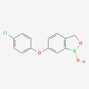 6-(4-Chlorophenoxy)benzo[c][1,2]oxaborol-1(3h)-ol