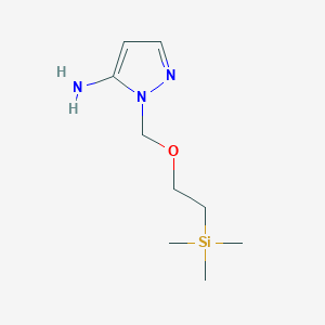 1-((2-(Trimethylsilyl)ethoxy)methyl)-1H-pyrazol-5-amine