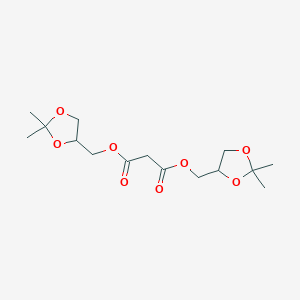 Bis[(2,2-dimethyl-1,3-dioxolan-4-yl)methyl] propanedioate